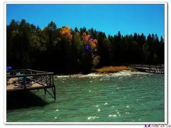 星光灿烂的喀纳斯湖,图五