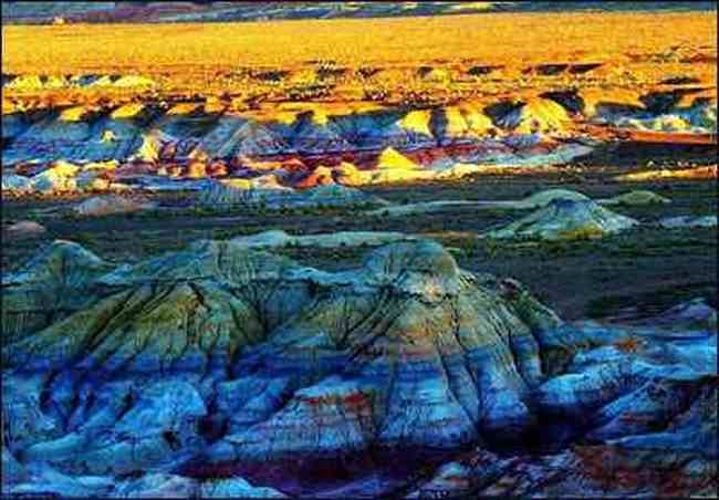 新疆五彩城传说中最美丽的死亡之地,图七