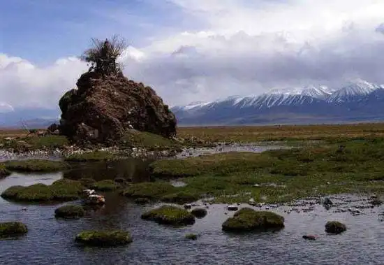 巴音布鲁克草原最美的湖沼地