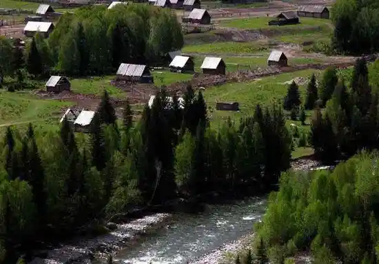神的后花园-春到禾木村（1）