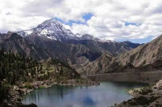 碧水涟漪——库车小龙池