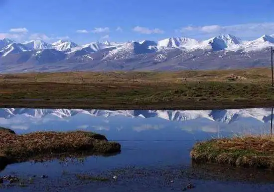 巴音布鲁克草原最美的湖沼地