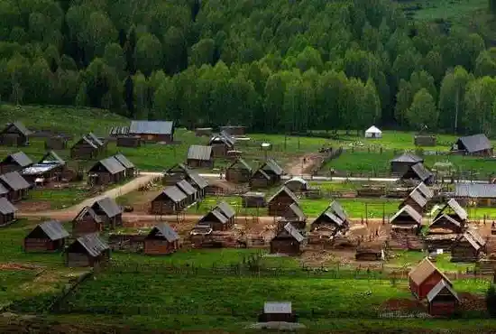 神的后花园-春到禾木村（1）