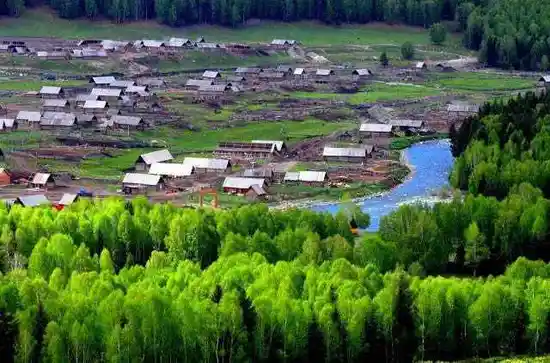 神的后花园-春到禾木村（1）