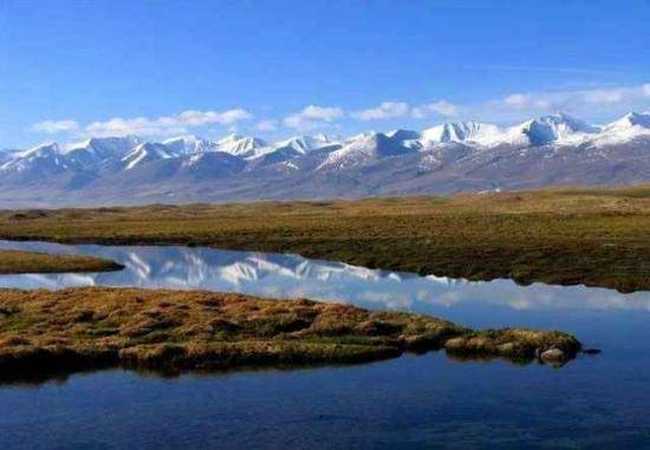 巴音布鲁克草原最美的湖沼地,图五