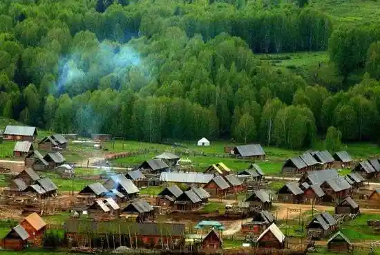 神的后花园-春到禾木村（1）