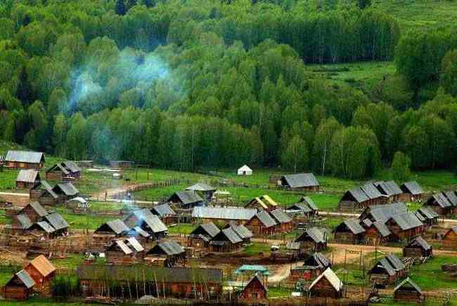 神的后花园-春到禾木村（1）,图三