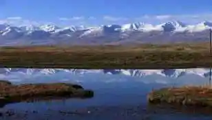 巴音布鲁克草原最美的湖沼地