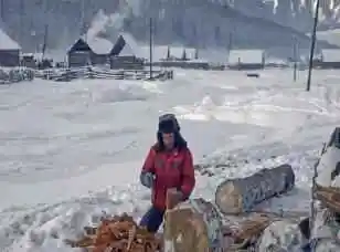 禾木喀纳斯冬季风光