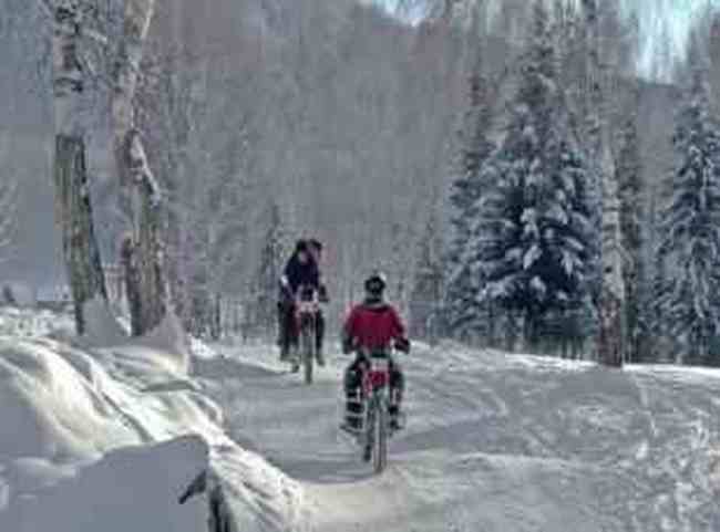 禾木喀纳斯冬季风光,图七