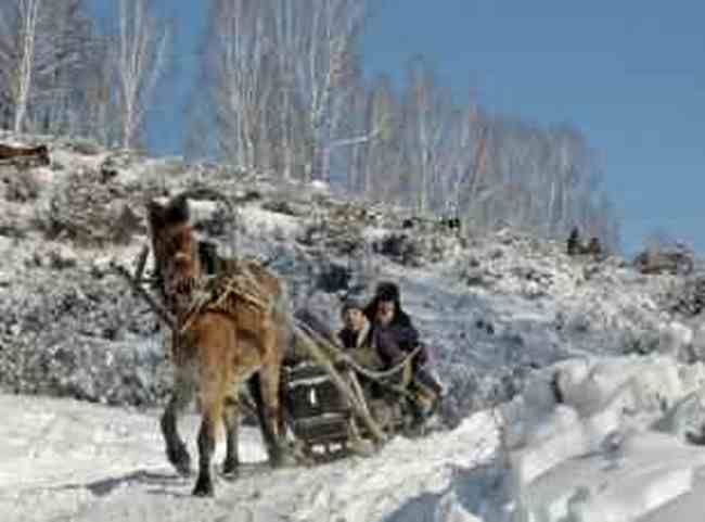 禾木喀纳斯冬季风光,图六