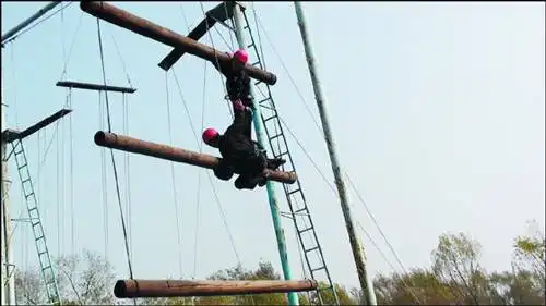 企业拓展之垂直天梯