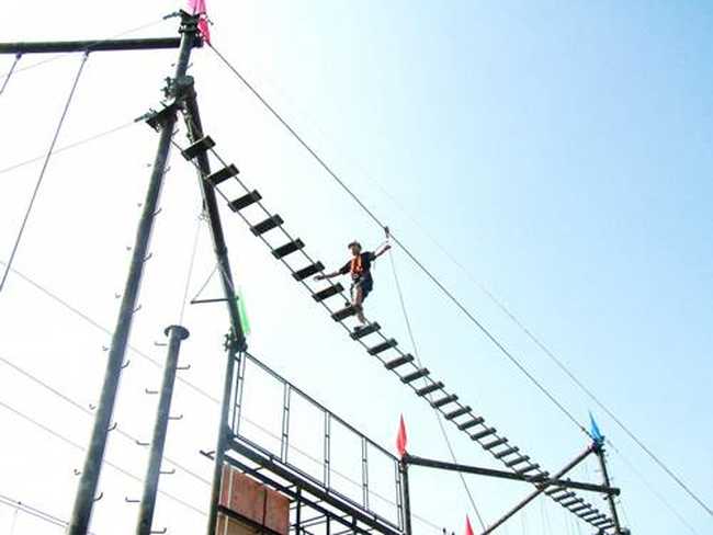 企业拓展之飞夺泸定桥,图一