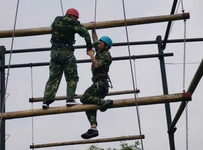 企業(yè)拓展之垂直天梯,圖四