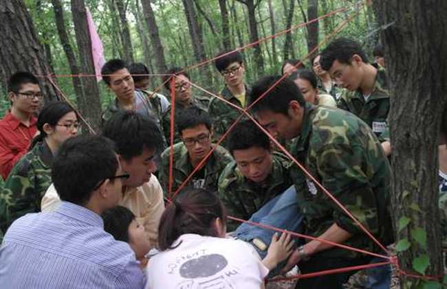 企业拓展之生死电网,图三