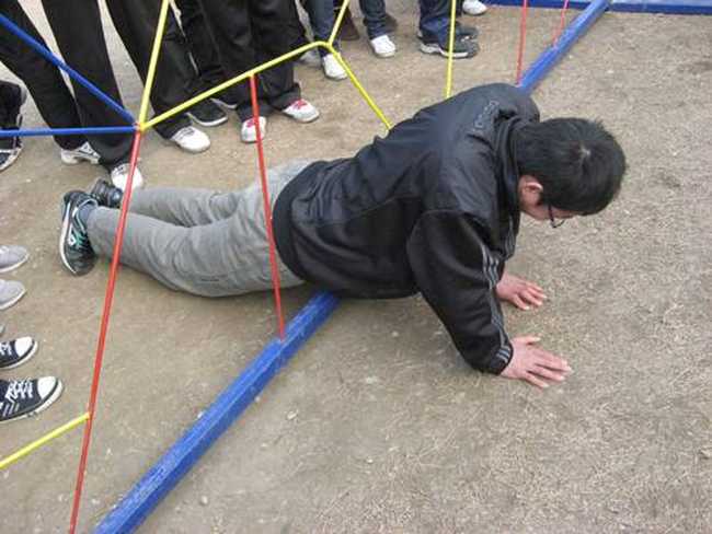 企业拓展之生死电网,图五