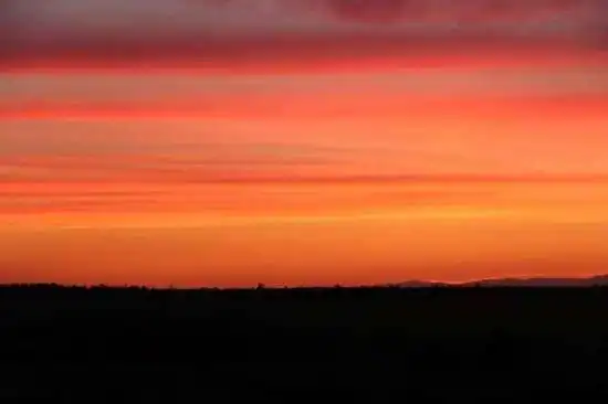 哈巴河：血色残阳 湿地夕照