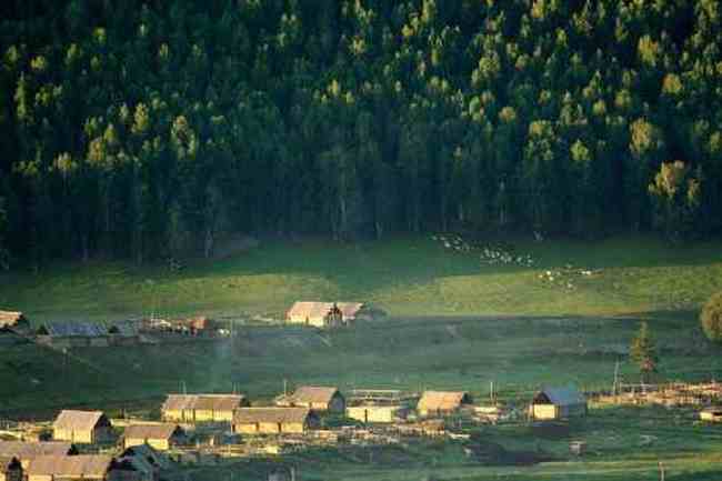 新疆禾木风光,图二