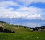 端午节赛里木湖美景