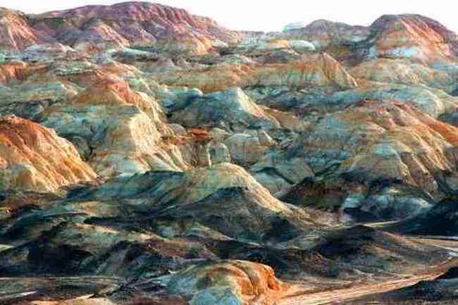 新疆五彩山雅丹地貌,图八