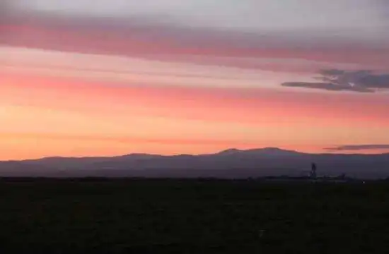 哈巴河：血色残阳 湿地夕照