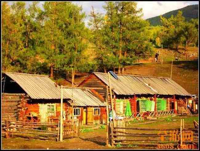 新疆喀纳斯湖,图五