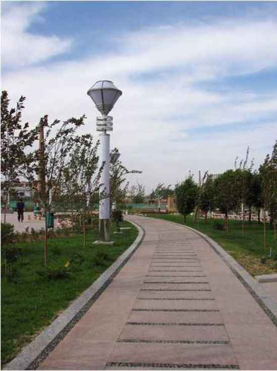 新疆吉木萨尔广场小景,图一