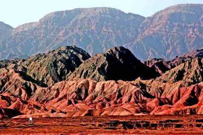 新疆五彩山雅丹地貌,图四