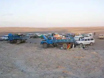 我们在罗布泊的营地