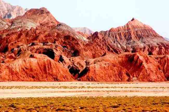 新疆五彩山雅丹地貌,图三