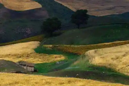 新疆奇台刀条岭风光