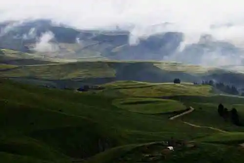 新疆奇台刀条岭风光