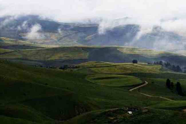 新疆奇台刀条岭风光,图八