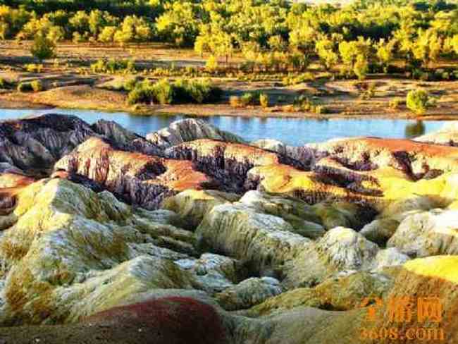 五色滩,图二