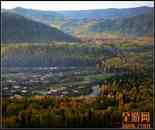 新疆禾木村風光