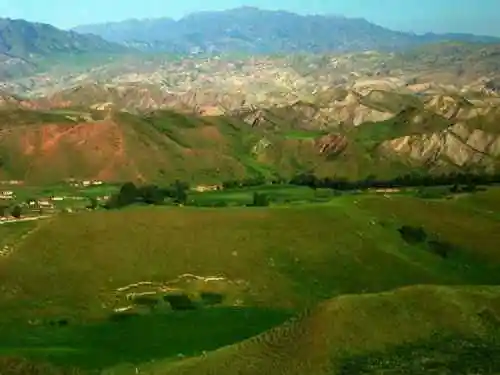 新疆南山小渠子风光