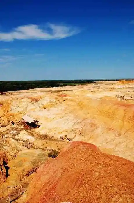 新疆五彩滩风景