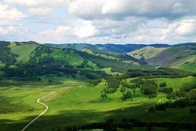 新疆喀那斯风光,图一