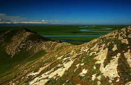 新疆巴音布鲁克风光