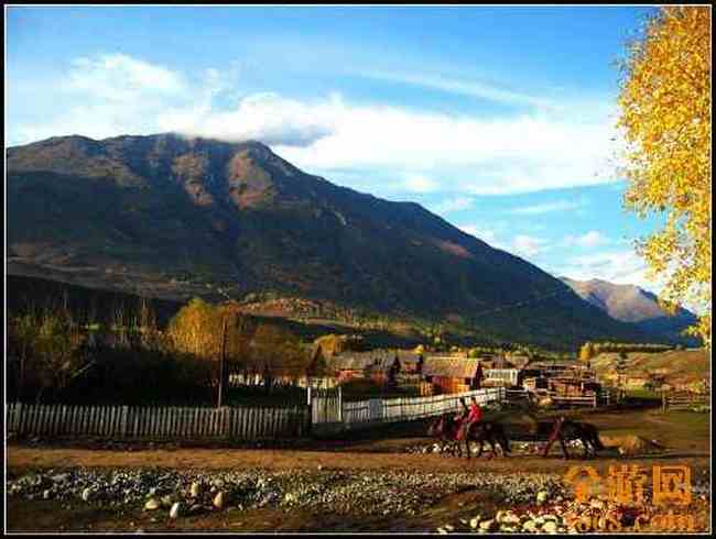 新疆禾木村风光,图十二