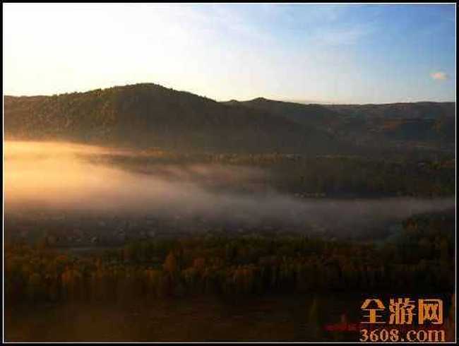 新疆禾木村风光,图四