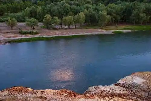新疆五彩滩风景
