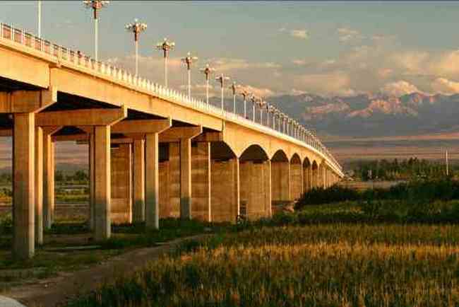 新疆伊犁河二桥雄姿,图十一