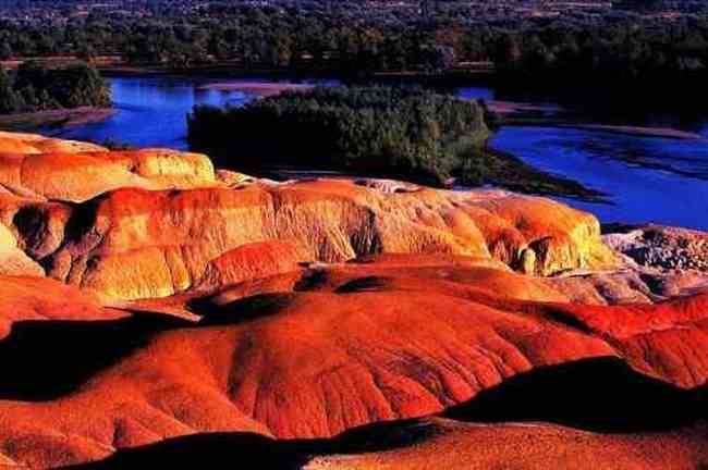 新疆五彩滩风景,图四