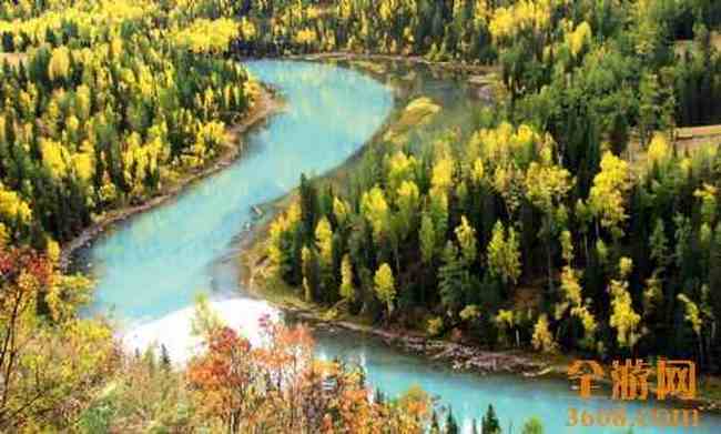 哈纳斯湖秋光,图十