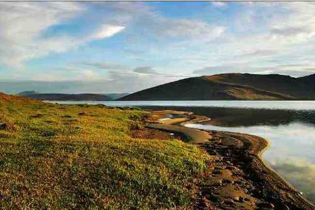 青河三道海子风光,图二