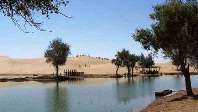 新疆--罗布泊村寨风光,图九