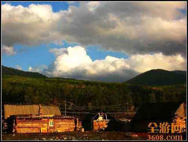 新疆喀纳斯湖,图二