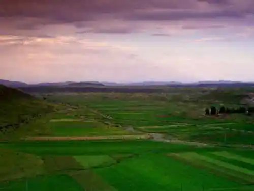 新疆乌鲁木齐甘沟乡风光