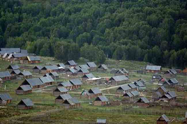 新疆禾木风光,图一